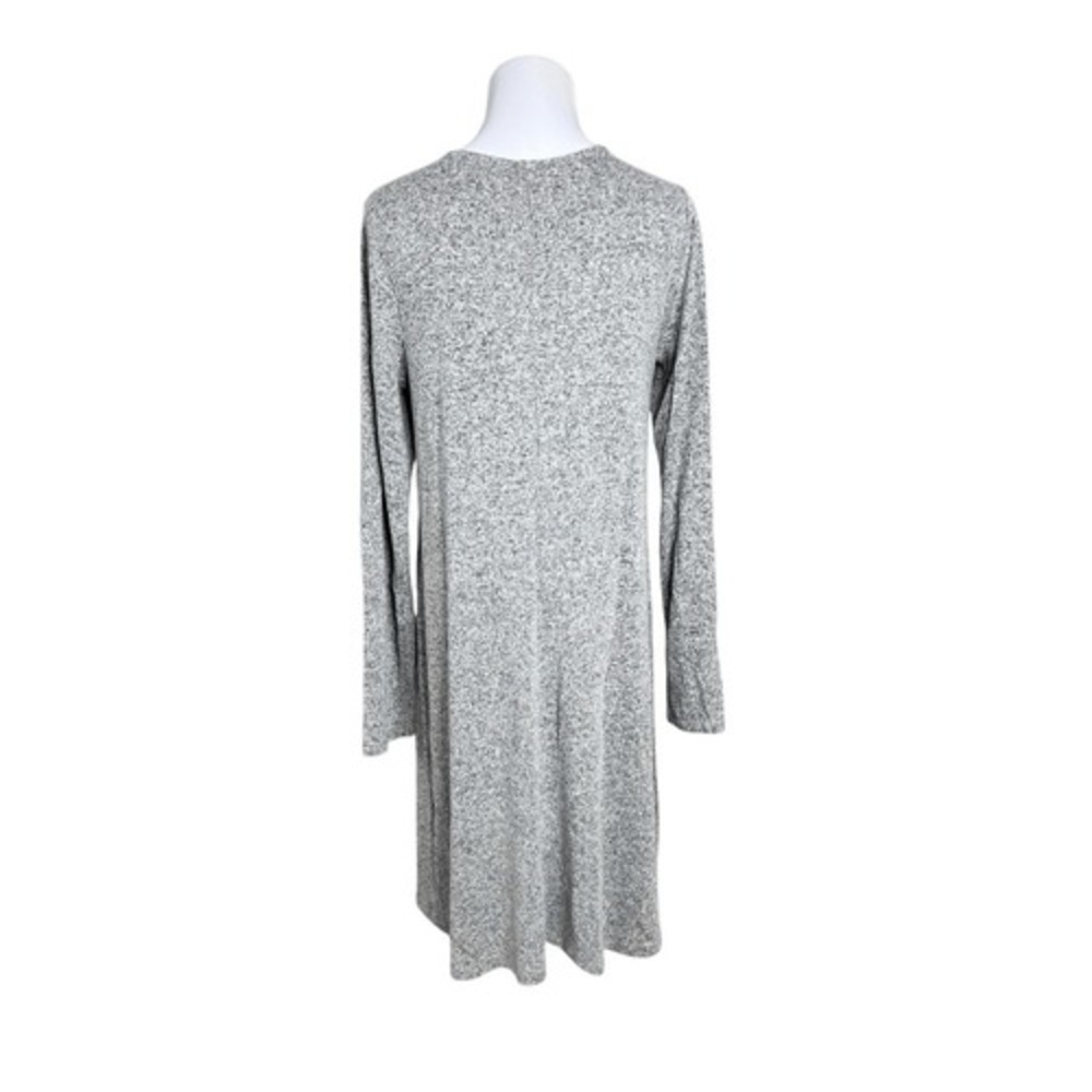 Old Navy Crewneck Grey Swing Dress Knit MEDIUM TALL Sweater-like Casual - Picture 3 of 12
